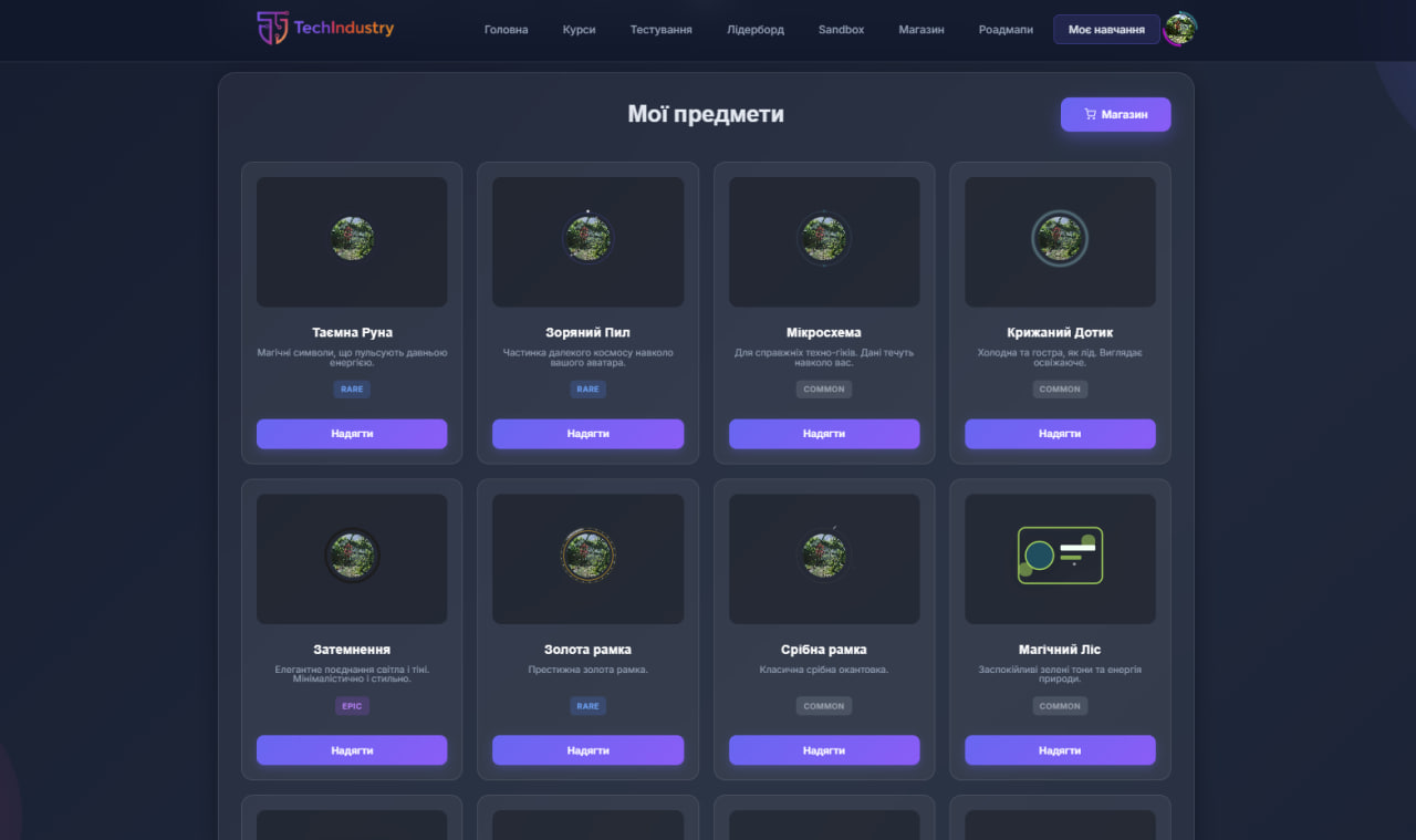 User Profile Extended